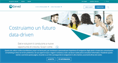 Desktop Screenshot of cerved.com